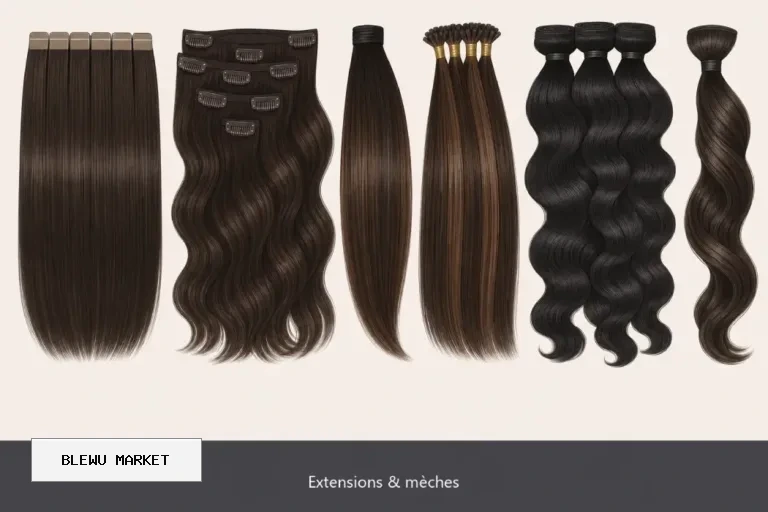 Extensions crepues