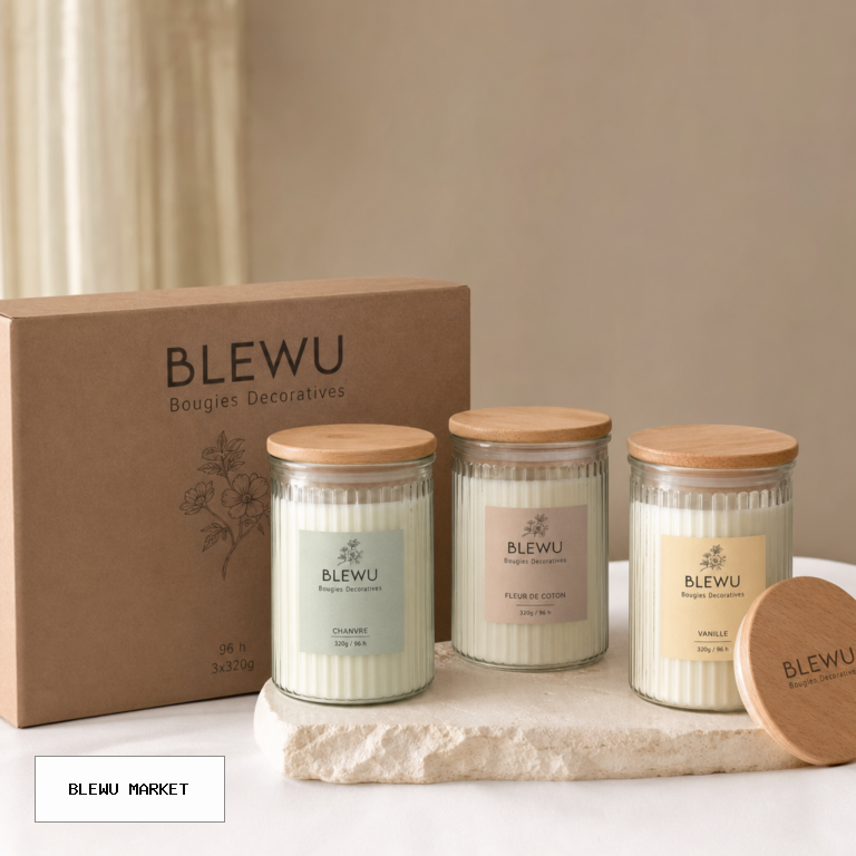 Bougies decoratives