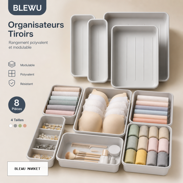 Organisateurs tiroirs