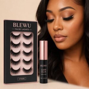 Faux cils et colle