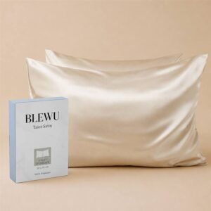 Taies satin maison